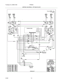 12 - Wiring Diagram parts for Frigidaire Range FEF366CQD from AppliancePartsPros.com
