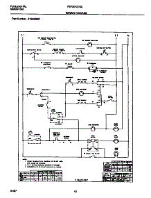 06 - Wiring Diagram parts for Frigidaire Range FEF357CESC from AppliancePartsPros.com