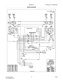 11 - Wiring Diagram parts for Frigidaire Range FEF366CCC from AppliancePartsPros.com