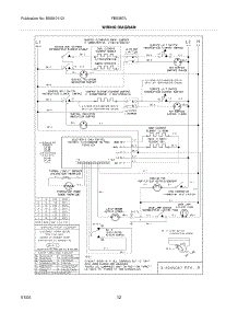 10 - Wiring Diagram parts for Frigidaire Range FES367ASG from AppliancePartsPros.com