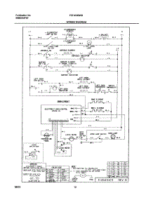 10 - Wiring Diagram parts for Frigidaire Range FEF450BWB from AppliancePartsPros.com