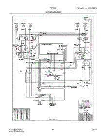 11 - Wiring Diagram parts for Frigidaire Range FEFB68CSD from AppliancePartsPros.com