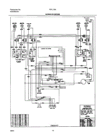 10 - Wiring Diagram parts for Frigidaire Range FEFL75ASA from AppliancePartsPros.com