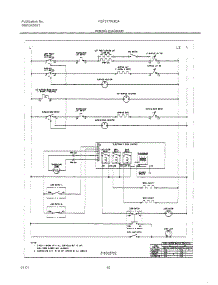 10 - Wiring Diagram parts for Frigidaire Range FEF377WJCA from AppliancePartsPros.com