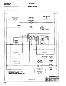 06 - Wiring Diagram parts for Frigidaire Range FEF385CCSB from AppliancePartsPros.com