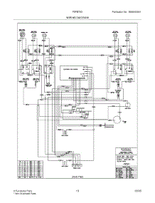 13 - Wiring Diagram parts for Frigidaire Range FEFB78DBD from AppliancePartsPros.com