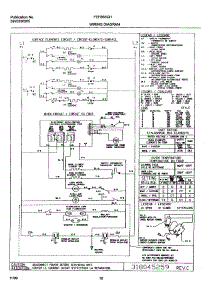 10 - Wiring Diagram parts for Frigidaire Range FEFB55CHSE from AppliancePartsPros.com