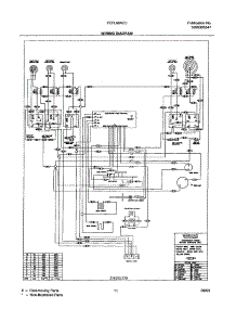 11 - Wiring Diagram parts for Frigidaire Range FEFL88ACC from AppliancePartsPros.com