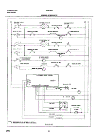 10 - Wiring Schematic parts for Frigidaire Range FEFL88ABC from AppliancePartsPros.com
