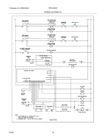 10 - Wiring Schematic parts for Frigidaire Range FEFLM605DBD from AppliancePartsPros.com