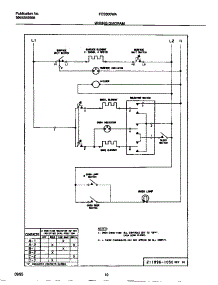 06 - Wiring Diagram parts for Frigidaire Range FES300WAD3 from AppliancePartsPros.com