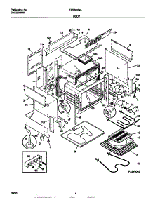 03 - Body parts for Frigidaire Range FES300WAWC from AppliancePartsPros.com