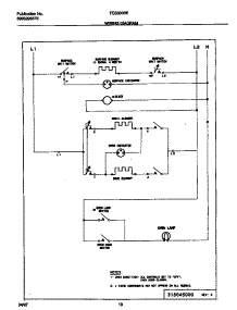 06 - Wiring Diagram parts for Frigidaire Range FES300BEBC from AppliancePartsPros.com