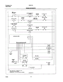 10 - Wiring Schematic parts for Frigidaire Range FEFL77ABF from AppliancePartsPros.com