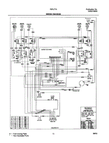 11 - Wiring Diagram parts for Frigidaire Range FEFL77ABF from AppliancePartsPros.com