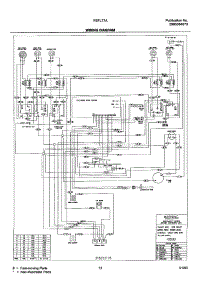 11 - Wiring Diagram parts for Frigidaire Range FEFL77ASG from AppliancePartsPros.com