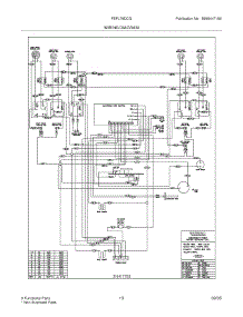 13 - Wiring Diagram parts for Frigidaire Range FEFL79DCG from AppliancePartsPros.com