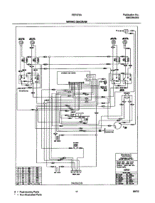 11 - Wiring Diagram parts for Frigidaire Range FEF376AQJ from AppliancePartsPros.com