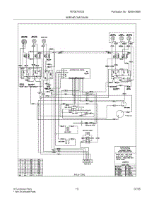 13 - Wiring Diagram parts for Frigidaire Range FEF387XECB from AppliancePartsPros.com