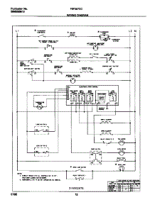06 - Wiring Diagram parts for Frigidaire Range FEF387CCSB from AppliancePartsPros.com