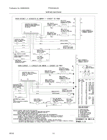 12 - Wiring Diagram parts for Frigidaire Range FFGS3025LSA from AppliancePartsPros.com