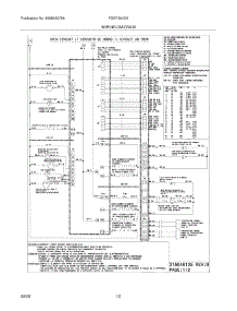 10 - Wiring Diagram parts for Frigidaire Range FGEF304DKWA from AppliancePartsPros.com