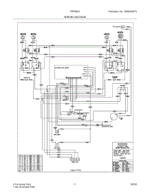 11 - Wiring Diagram parts for Frigidaire Range FEFS66DSH from AppliancePartsPros.com