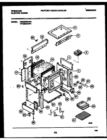 05 - Body Parts parts for Frigidaire Range FES300WABA from AppliancePartsPros.com