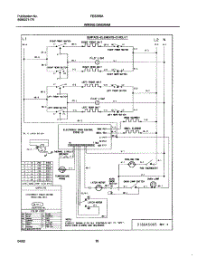 10 - Wiring Diagram parts for Frigidaire Range FES355ASD from AppliancePartsPros.com
