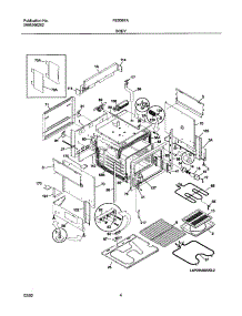 05 - Body parts for Frigidaire Range FES367AQC from AppliancePartsPros.com
