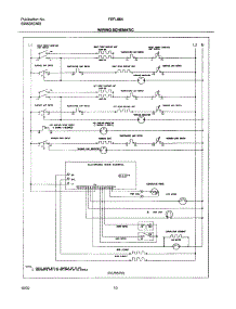 10 - Wiring Schematic parts for Frigidaire Range FEFL88ABB from AppliancePartsPros.com