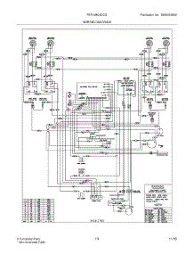 13 - Wiring Diagram parts for Frigidaire Range FEFLM605DCG from AppliancePartsPros.com