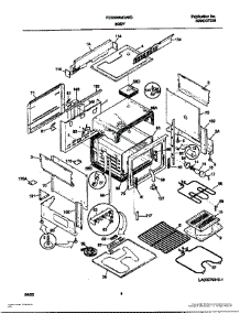 03 - Body parts for Frigidaire Range FES300WCDI from AppliancePartsPros.com
