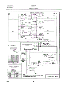 10 - Wiring Diagram parts for Frigidaire Range FES367ASC from AppliancePartsPros.com