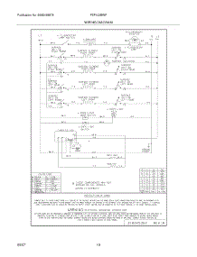 10 - Wiring Diagram parts for Frigidaire Range FEF402BWF from AppliancePartsPros.com