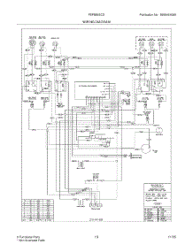 13 - Wiring Diagram parts for Frigidaire Range FEFB89ECD from AppliancePartsPros.com