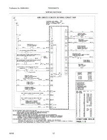 10 - Wiring Diagram parts for Frigidaire Range FGES3065KFA from AppliancePartsPros.com