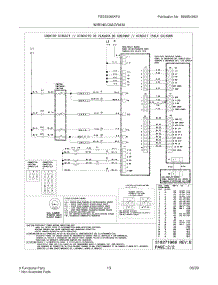 11 - Wiring Diagram parts for Frigidaire Range FGES3065KFA from AppliancePartsPros.com