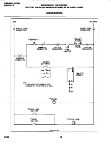 07 - Wiring Diagram parts for Frigidaire Range FGF316WGTC from AppliancePartsPros.com