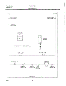 12 - Wiring Diagram parts for Frigidaire Range FGF311PHSD from AppliancePartsPros.com