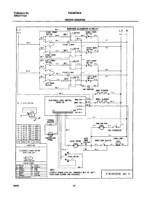 10 - Wiring Diagram parts for Frigidaire Range FES367BCB from AppliancePartsPros.com
