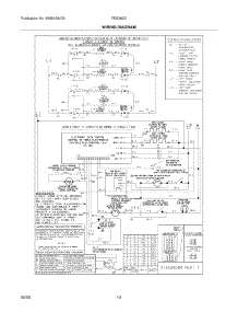 10 - Wiring Diagram parts for Frigidaire Range FES368DQC from AppliancePartsPros.com
