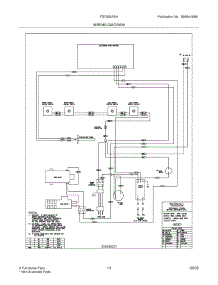 13 - Wiring Diagram parts for Frigidaire Range FGF326ASH from AppliancePartsPros.com