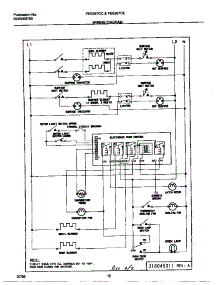07 - Wiring Diagram parts for Frigidaire Range FES387CESA from AppliancePartsPros.com