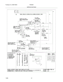10 - Wiring Diagram parts for Frigidaire Range FES365EBC from AppliancePartsPros.com