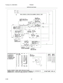 10 - Wiring Diagram parts for Frigidaire Range FES366EQB from AppliancePartsPros.com