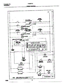 06 - Wiring Diagram parts for Frigidaire Range FES367CCTD from AppliancePartsPros.com