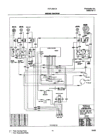 11 - Wiring Diagram parts for Frigidaire Range FEFL88ACA from AppliancePartsPros.com