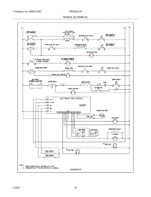 10 - Wiring Schematic parts for Frigidaire Range FEFL89CCB from AppliancePartsPros.com