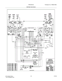 11 - Wiring Diagram parts for Frigidaire Range FEFL89CCB from AppliancePartsPros.com